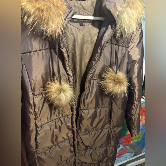 Via Spiga Puffer Coat size L - Picture 6 of 13